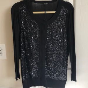 Talbots Sequin Cardigan